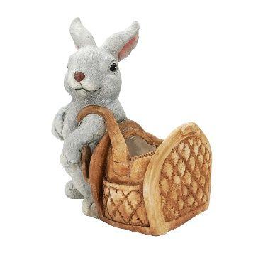 2 Wholesale Bh Rabbit Pot W Bag 10.6x8.6x14 in image