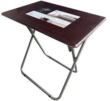 4 Wholesale Jumbo Wooden Folding Snack Table Cherry image