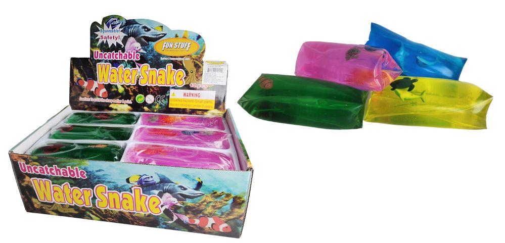 12 Wholesale 5 inch Jumbo Water Snake W/sealife image