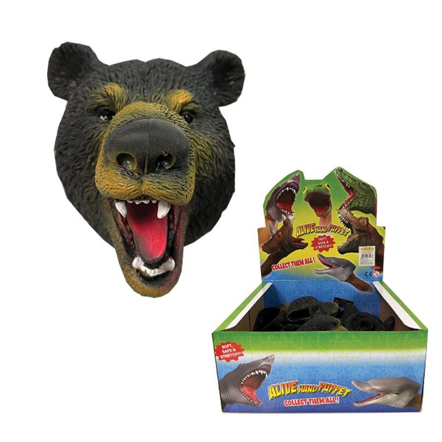 9 Wholesale Black Bear Hand Puppet image