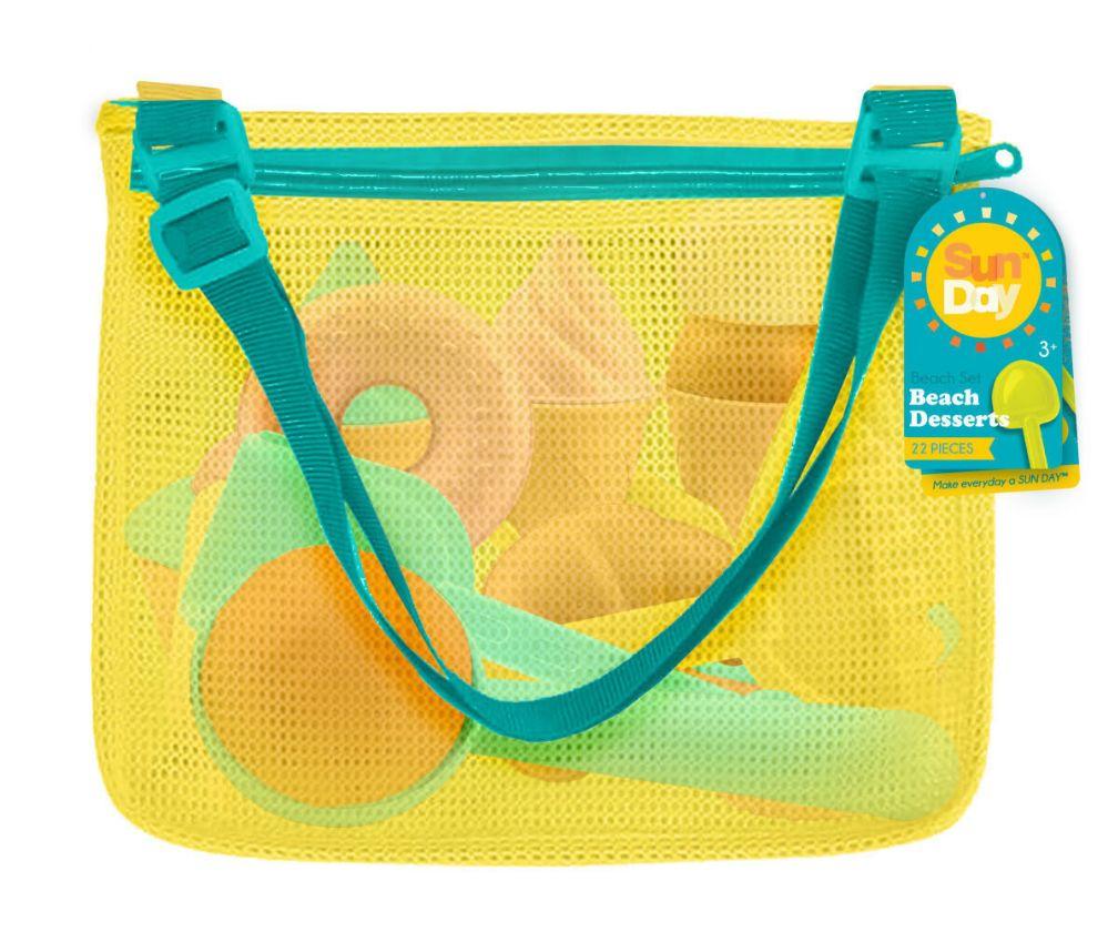 12 Wholesale Desserts Beach Bag Set image