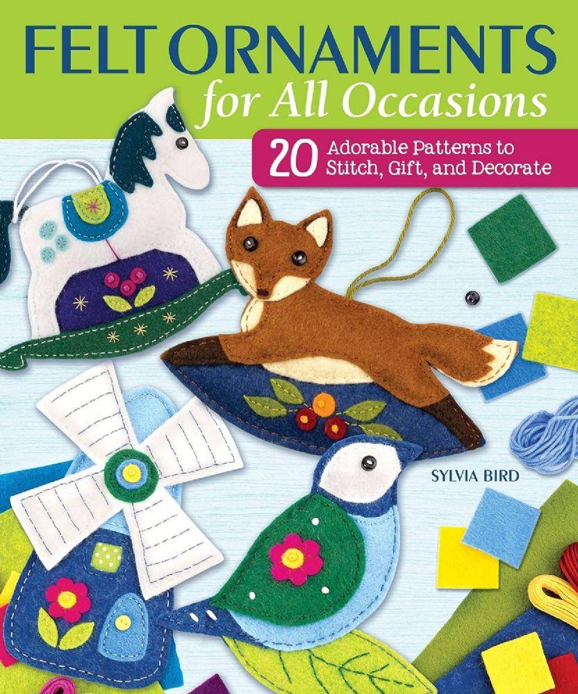 12 Wholesale Felt Ornaments For All Occasions - 20 Adorable Patterns image