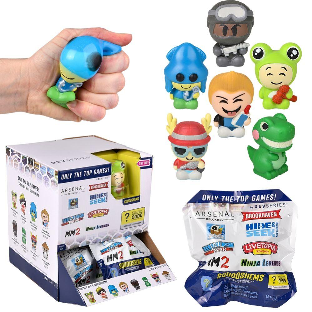 18 Wholesale Jazwares Roblox Squooshems Blind Bag 18ct image