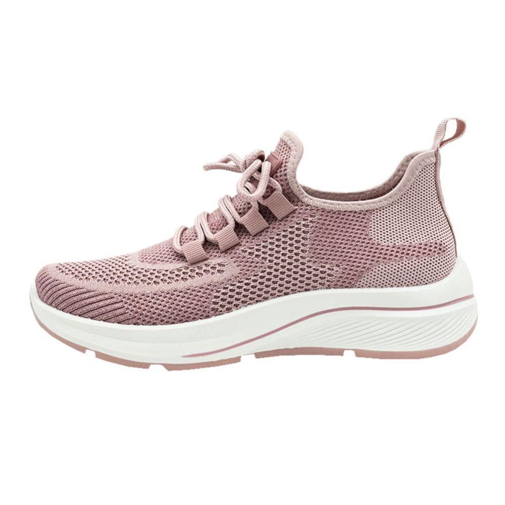 12 Wholesale Women's Sneaker Pink image