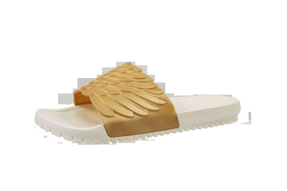 12 Wholesale Women's Wings Sandal Gold image