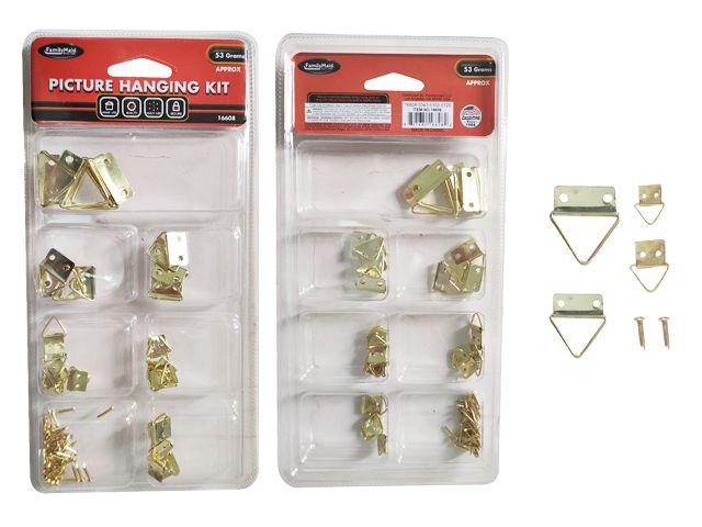 96 Wholesale Picture Hanging Kit 53g image