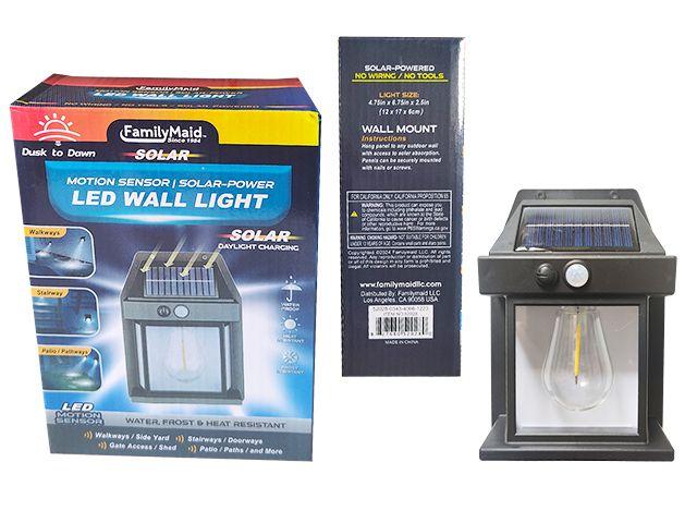 24 Wholesale V Solar Power Wall Light 4.75inch X6.75inchx2.5inch White,b image
