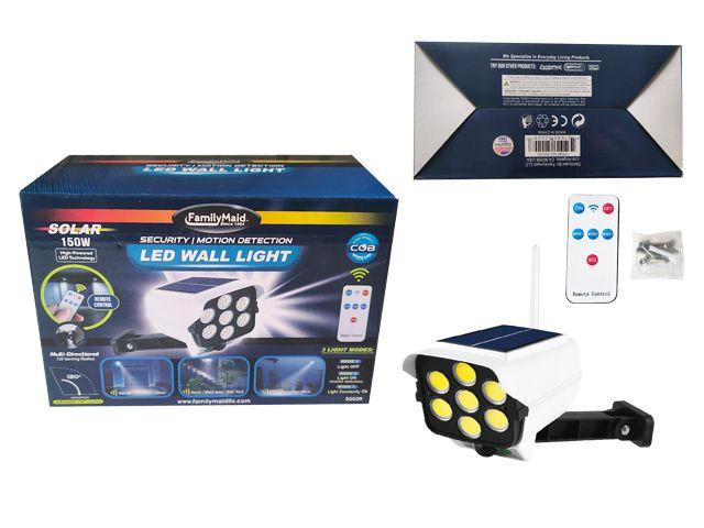12 Wholesale Solar Sensor Wall Light 6.75inchx3inchx3.5inch image