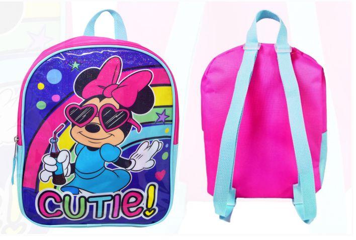 24 Wholesale Mini Backpack (minnie Mouse) (11inch) image