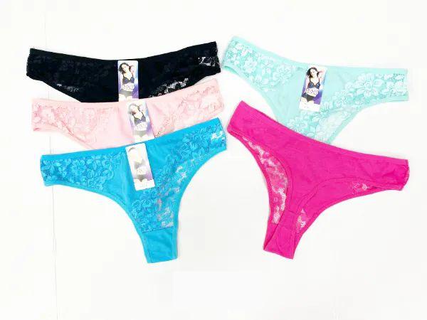 12 Wholesale Womens Lace Underwear 30pc image