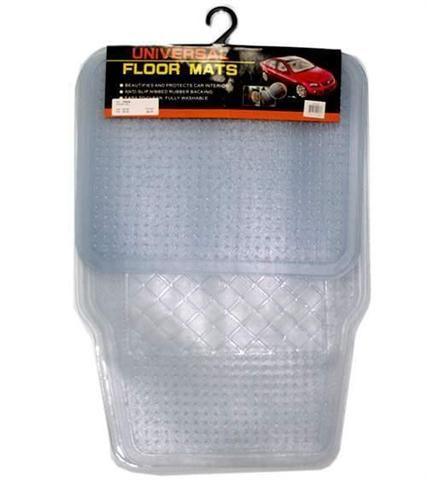 25 Wholesale 4pc Clear Car Mat 24x16.5, 14x16.5 in image