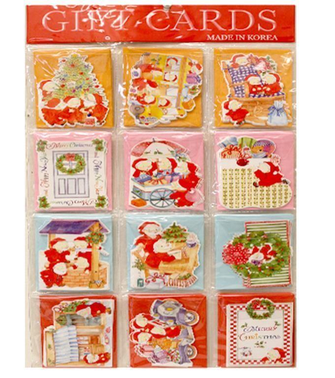 50 Wholesale Mini Christmas Cards image