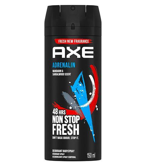 72 Wholesale AXE 150ML MEN BS ADRENALIN SANDALWOOD image