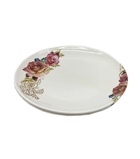 48 Wholesale Melamine Plate 10in Dusty Rose 200g image