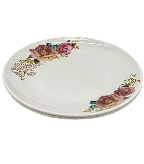 48 Wholesale Melamine Plate 11in Dusty Rose 260g image
