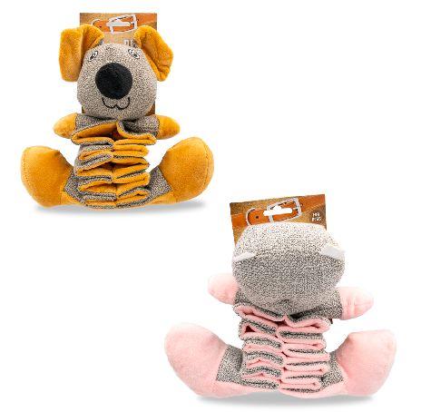 24 Wholesale Bp Stretch Squeaky Plush Toy 11.81in image