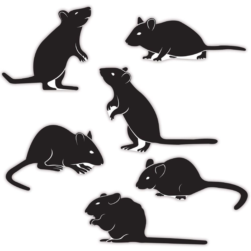 12 Wholesale Mice Silhouettes image