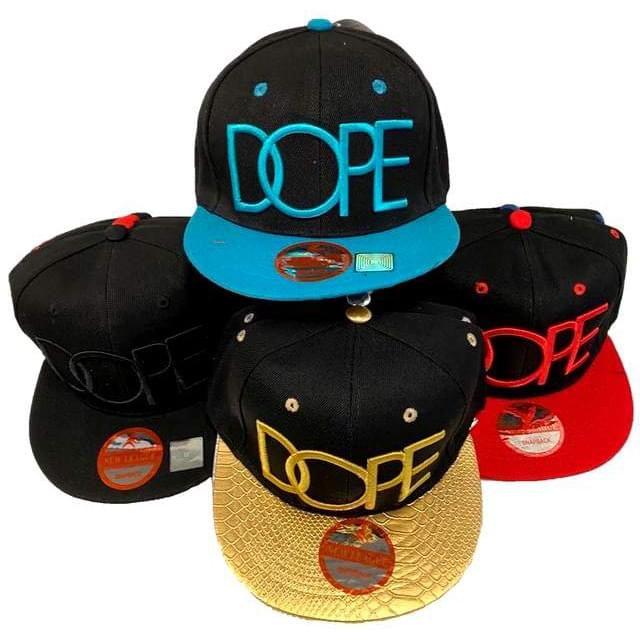 12 Wholesale "dope" Snapback Baseball Caps image