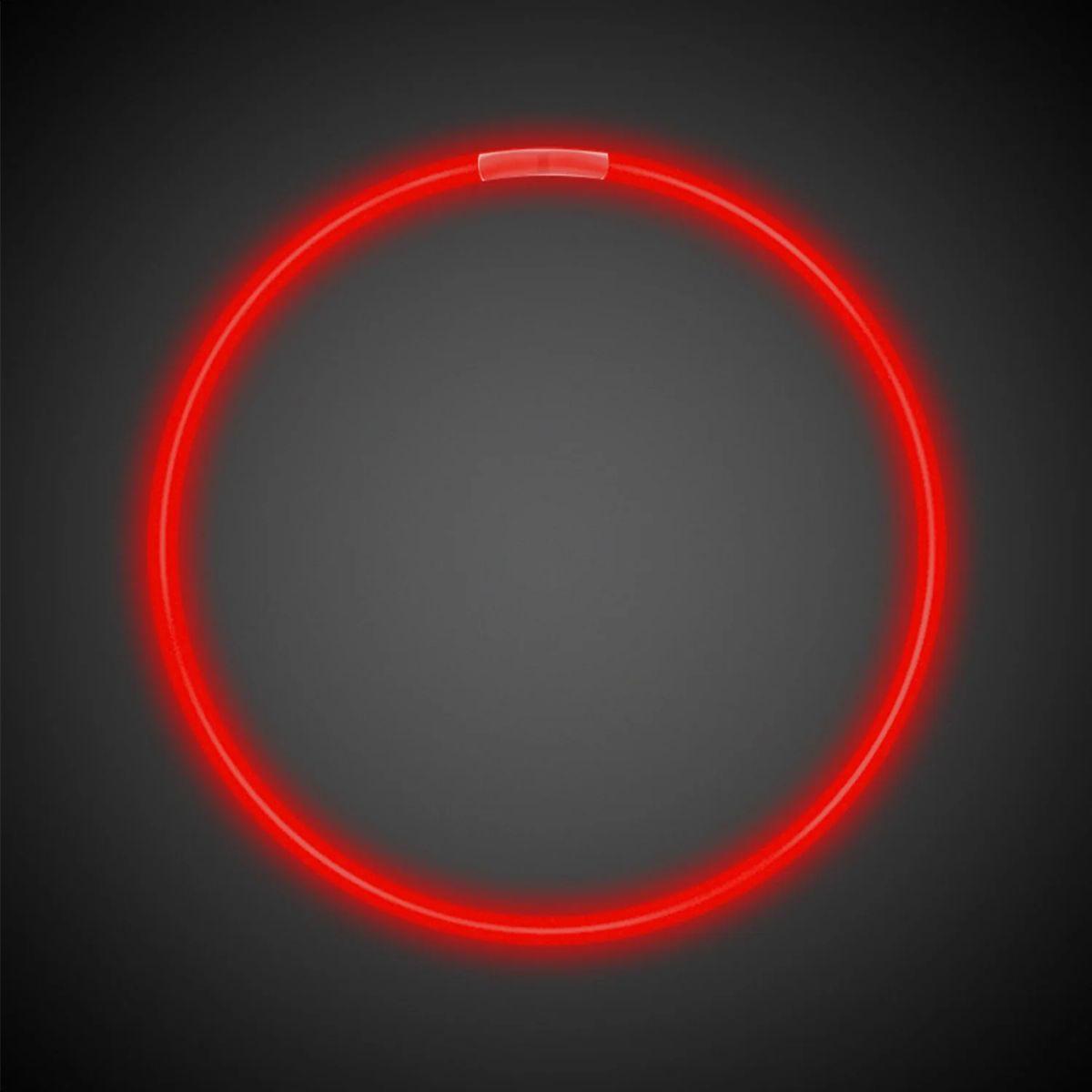 200 Wholesale Red 22" Glow Necklaces image