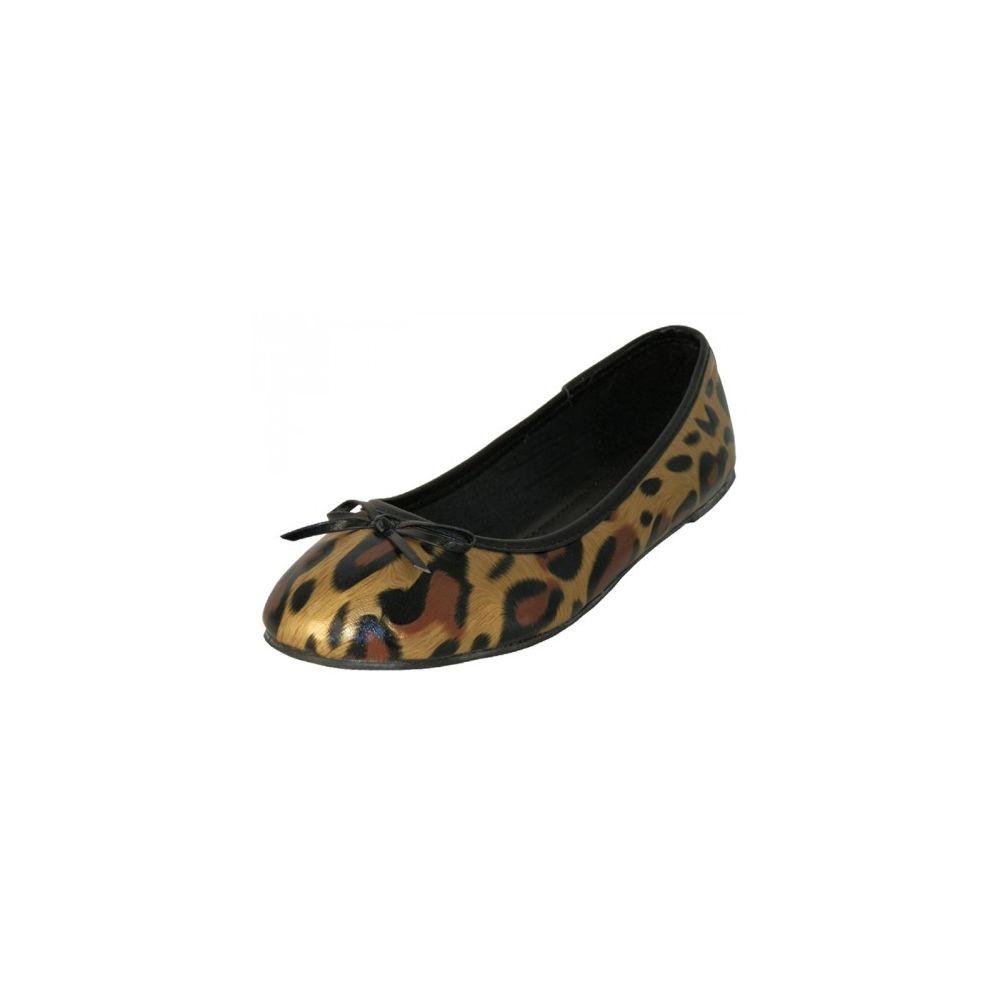 18 Wholesale Women's Ballet Flats Leopard Print image