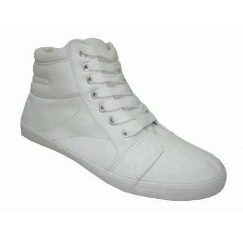 24 Wholesale Ladies Hi Top Santos Canvas image