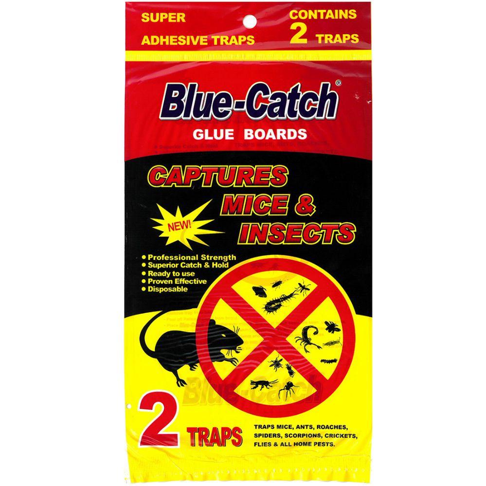 144 Wholesale Blue Catch Glue Trap 2 pk image