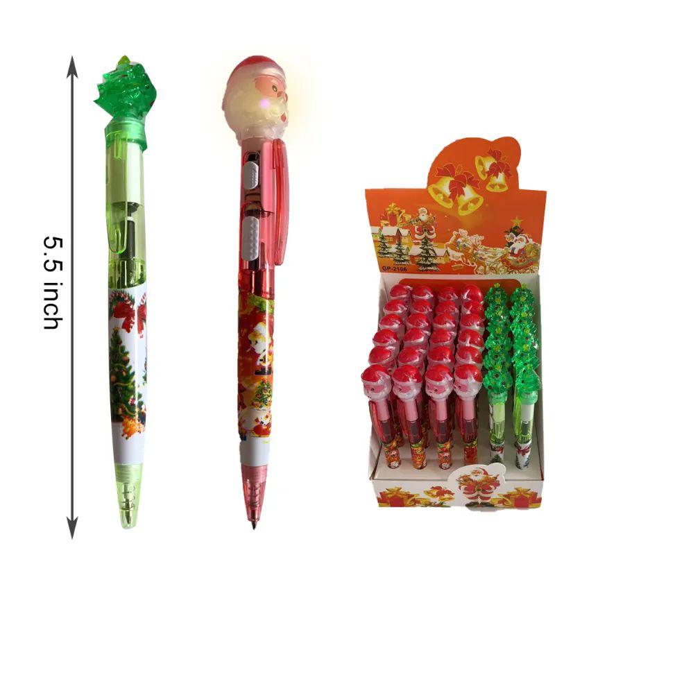 36 Wholesale Christmas Santa & Tree Pen image