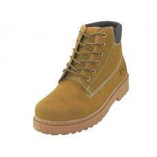 12 Wholesale Men's "himalayans" Insulated Leather Upper Injection Work Boots Sizes 9-13 image