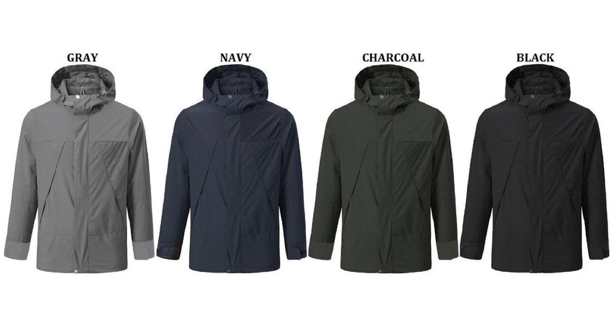 30 Wholesale Men's Waterproof Raincoat - Pack B image