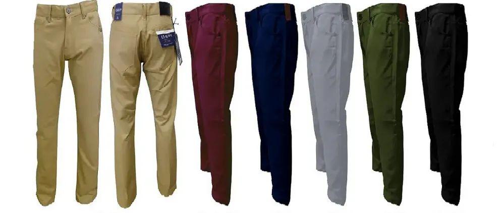 12 Wholesale 12 Wholesale Mens Stretch Twill Pants Cotton In Navy Pack A - Wholesale Sock Deals image