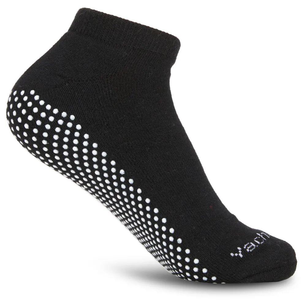 12 Wholesale Yacht & Smith Women's Gripper Bottom Yoga Trampoline Low Cut Socks image