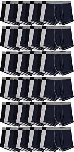72 Wholesale Yacht And Smith Men's Cotton Underwear Briefs In Assorted Colors Size Large image