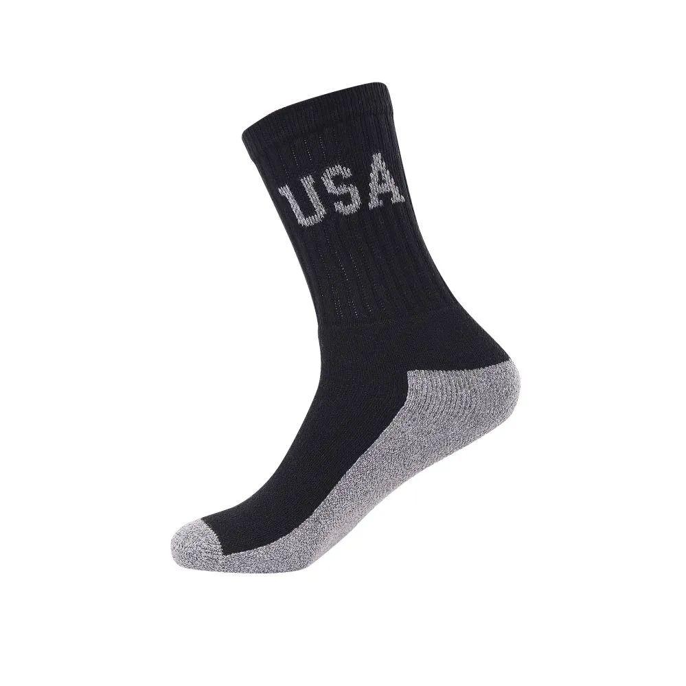 240 Wholesale Youth Usa Logo Crew Socks Size 9-11 image