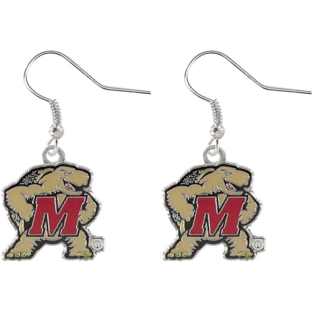 Maryland Terrapins Logo Dangler Earrings