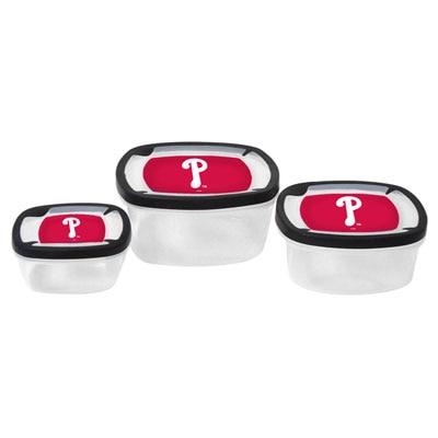 3 Piece Square Food Container Set image