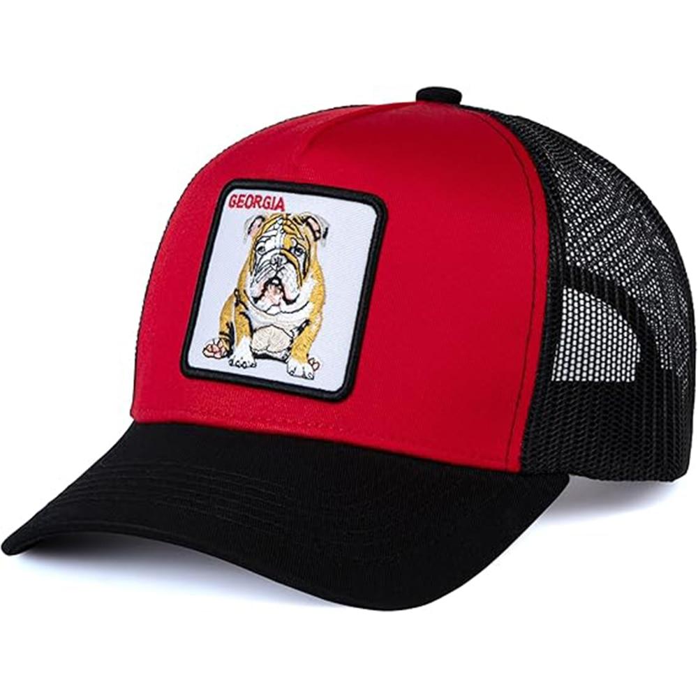 Georgia Patch Mesh Trucker Snapback Hat image