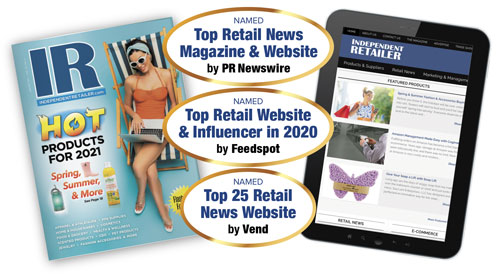 Independent Retailer PR Newswire best-of list