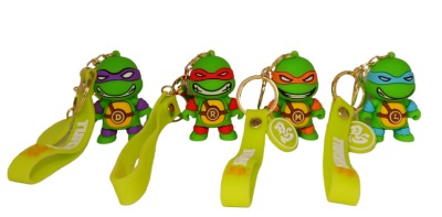 3D PVC Solid Keychains - Charms