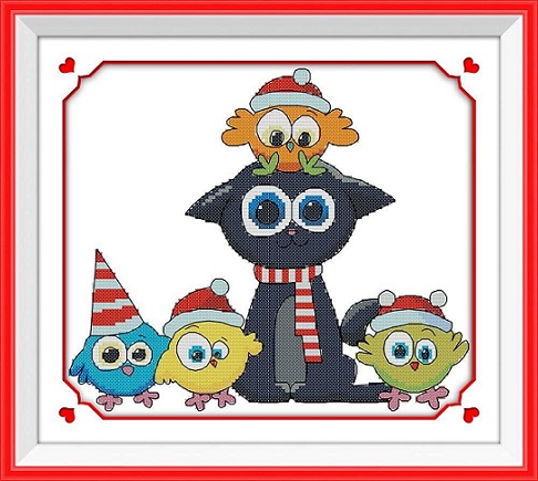 Cross Stitch - Christmas Animals