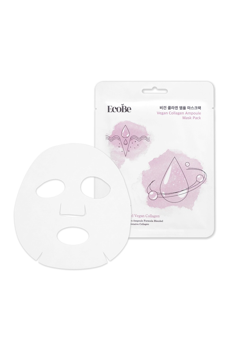 EcoBe VEGAN Collagen Ampoule Mask