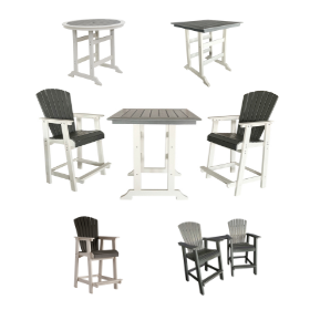 Poly Bar & Counter Set