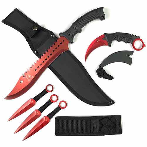 Hunting Knives Set - Fixed Blades