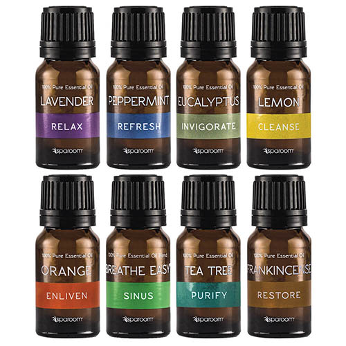 8 Pack of 5 mL 100% Pure Essential