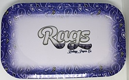 RAGS ROLLING TRAY