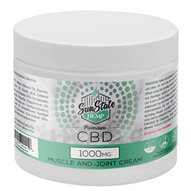 CBD MUSCLE AND JOINT CREAM 4OZ 100