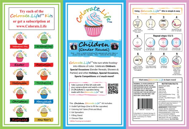 Gender Reveal Colorate.Life Kit