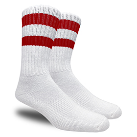 Stripe Crew Socks