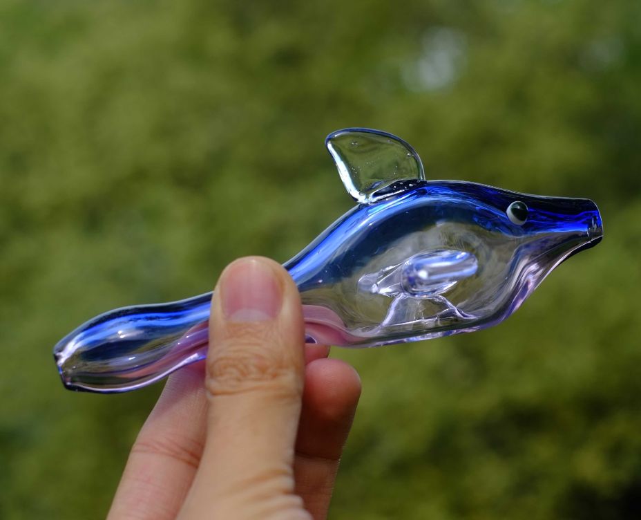 Pink Dolphin Glass Pipe