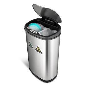 Smart Dual Recycler Trash Can 13 G