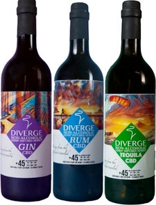 Diverge Non-Alcoholic Hemp Infused